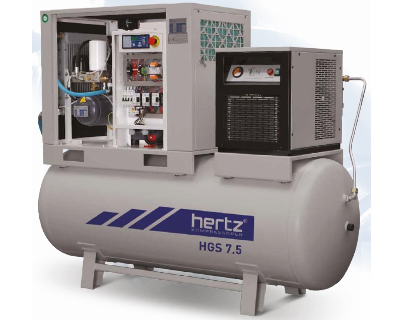 compresor pe rezervor